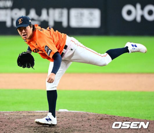 [OSEN=지형준 기자] 한화 김범수. 2025.10.18 / jpnews@osen.co.kr