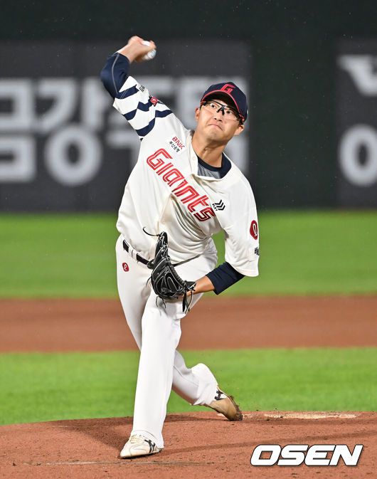 [OSEN=부산, 이석우 기자] 롯데 자이언츠 박세웅 037 2025.09.09 / foto0307@osen.co.kr