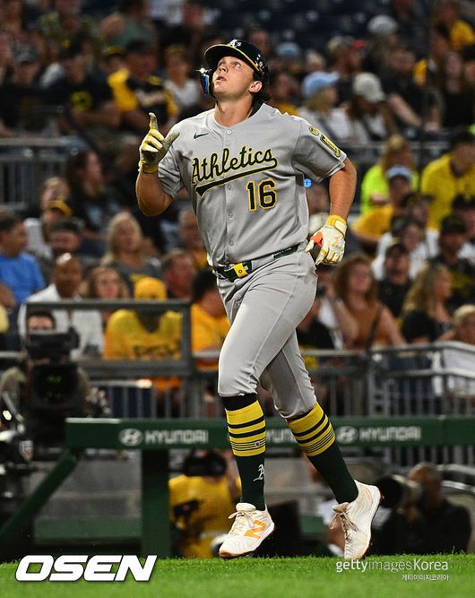 [사진] 애슬레틱스 닉 커츠. ⓒGettyimages(무단전재 및 재배포 금지)