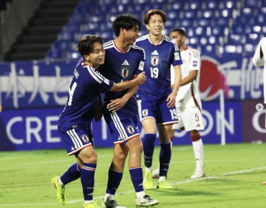 [사진] 일본축구협회 소셜 미디어 계정