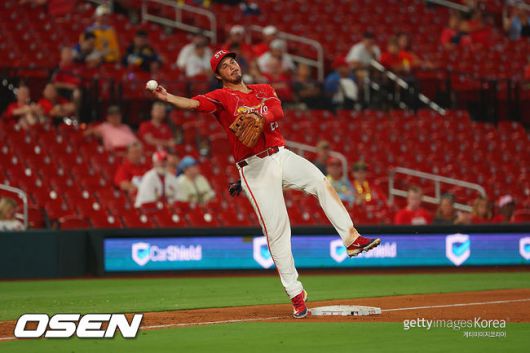 [사진] 세인트루이스 카디널스 시절 놀란 아레나도. ⓒGettyimages(무단전재 및 재배포 금지)