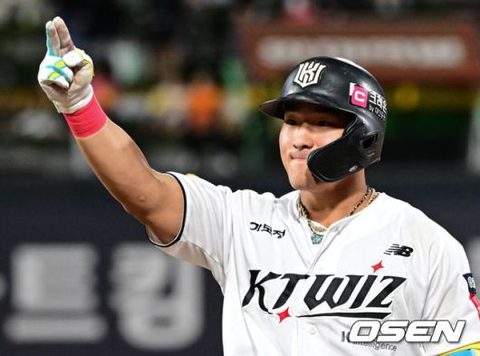 KT 위즈 안현민. /OSEN DB