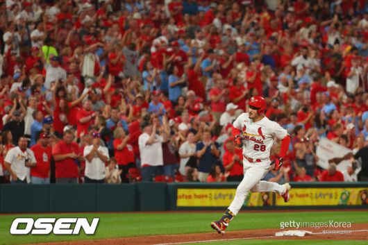 [사진] 세인트루이스를 떠난 놀란 아레나도 ⓒGettyimages(무단전재 및 재배포 금지)