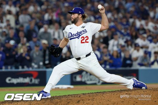 [사진] 클레이튼 커쇼 ⓒGettyimages(무단전재 및 재배포 금지)