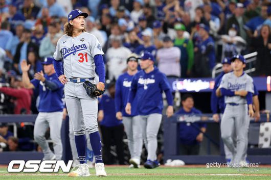 [사진] 다저스 타일러 글래스노. ⓒGettyimages(무단전재 및 재배포 금지)