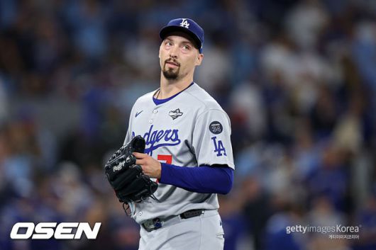 [사진] 다저스 블레이크 스넬. ⓒGettyimages(무단전재 및 재배포 금지)