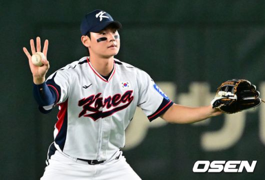 [OSEN=조은정 기자] 야구 대표팀 김주원. 2025.11.16 /cej@osen.co.kr