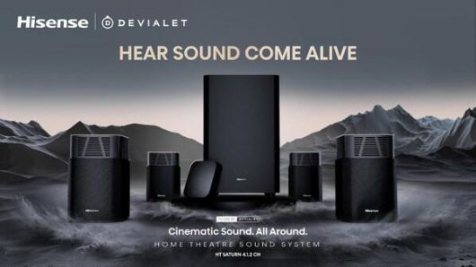 Hisense's HT SATURN “Tuned by Devialet”