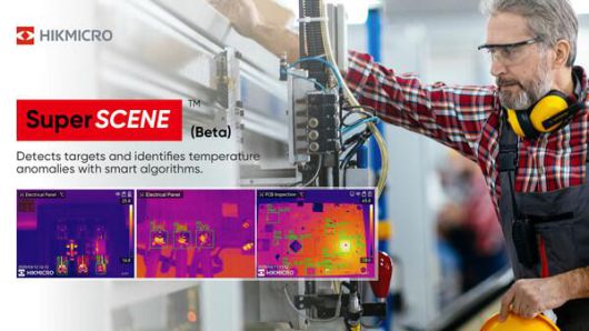 SuperScene+™: Detects targets and identifes temperature anomalies with smart algorithms.