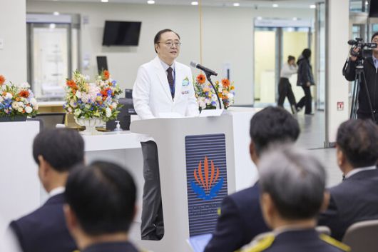 국립소방병원 건립 경과보고(곽영호 국립소방병원장)