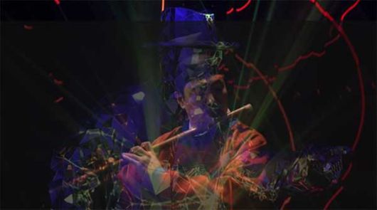 AI 딥페이크 LED퍼포먼스 이미지 / 사진제공=전통공연예술진흥재단