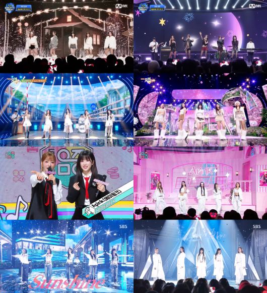 사진 Mnet ‘엠카운트다운’, KBS2 ‘뮤직뱅크’, MBC ‘쇼! 음악중심’, SBS ‘인기가요’ 캡처 및 제공