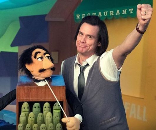 짐 캐리 주연의 드라마 <키딩>. 왓챠 제공