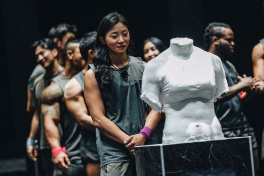 넷플릭스 서바이벌 예능 <피지컬: 100> 스틸컷. 넷플릭스 제공