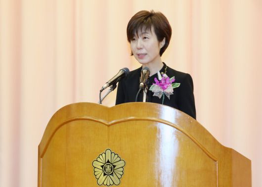 2017년 3월29일 취임식에 참석한 이선애 헌법재판소 재판관. 헌법재판소 제공