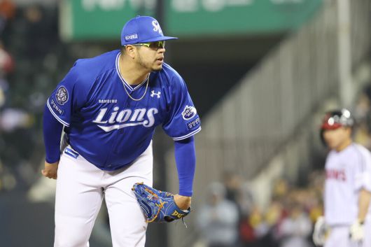 삼성 라이온즈 아리엘 후라도. 삼성 라이온즈 제공