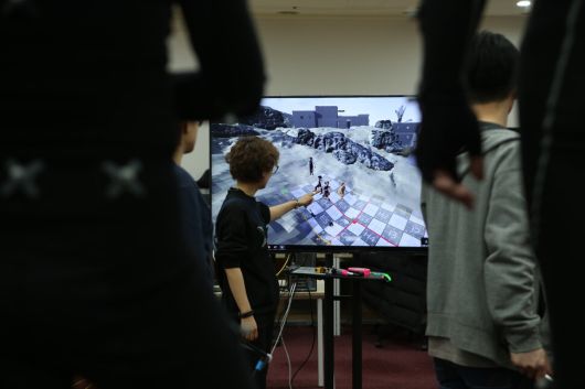 ‘킹 오브 킹스’를 제작하기 위해 자체 개발한 버추얼 프로덕션 플랫폼. 모팩스튜디오 제공