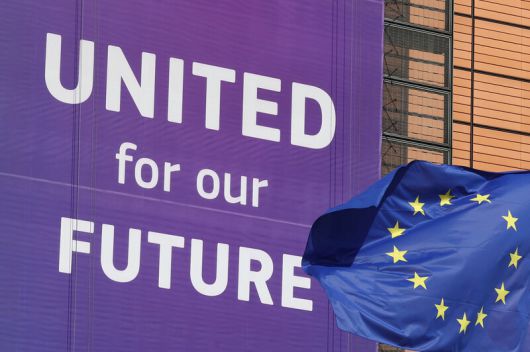 벨기에 브뤼셀 유럽연합 집행위원회 앞 모습. 로이터 연합뉴스