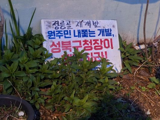 정릉골 풍경. 필자 제공