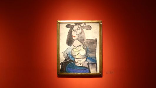 ‘가나아트파크’ 전시 공간 중 하나인 ‘피카소어린이미술관’에는 피카소 진품이 전시돼 있다. 피카소가 1941년에 제작한 작품 ‘앉아 있는 여인’. 박미향 기자