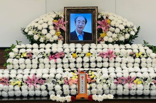 고인의 빈소 모습. 이상철 원장 제공