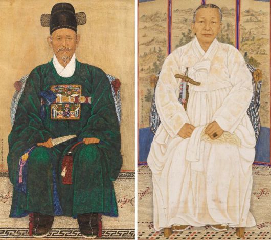 채용신 ‘허유, 유인명 초상’(1924~1925). 국립현대미술관 제공