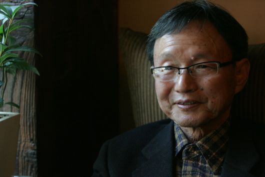 2008년 2월 한겨레와 인터뷰하는 신경림 시인. 한겨레 자료사진