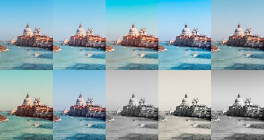 색감에 따라 사진은 느낌이 달라진다. 김성주 제공