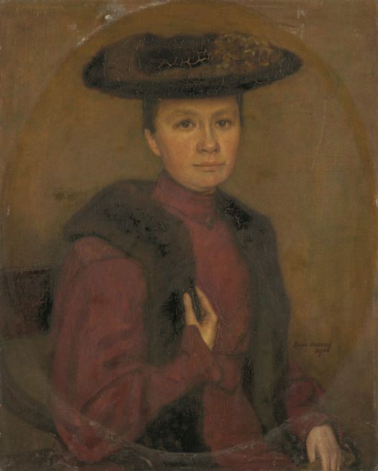 요 반 고흐 봉어르의 두번째 남편인 화가 요한 코헌 호스할크가 그린 요의 초상화. 1905년 암스테르담 시립미술관에서 대규모로 마련된 고흐 전시회를 성공적으로 마친 뒤 자신감에 찬 표정이 인상적이다. 아트북스 제공