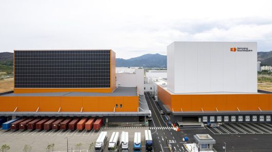 삼양식품의 밀양공장 외부 모습. 삼양식품 제공