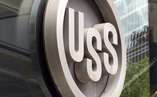 미국 철강기업 유에스(US)스틸 로고. AP 연합뉴스