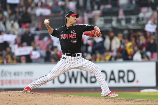 앨지(LG) 트윈스 이정용. 엘지 트읜스 제공