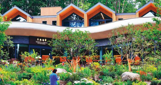 자연휴양림 수락휴 본관. 노원구 제공