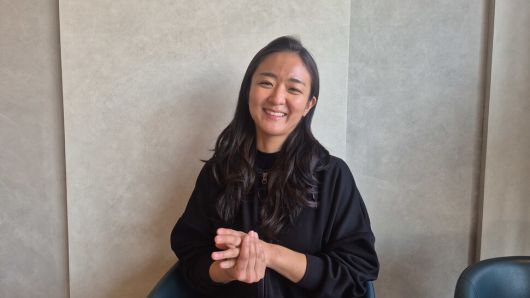 서울 회사원에서 경남 거제의 4년 차 해녀가 된 신호진씨. 주성미 기자