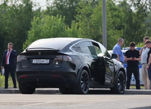 7일(현지시각) 로만 스타로보이트 전 러시아 교통부 장관의 시신이 발견된 러시아 모스크바 외곽 지역 현장의 모습. 타스 연합뉴스