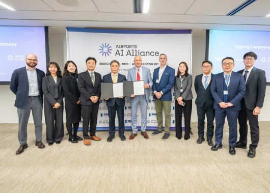 인천공항은 AI 분야 혁신 성과를 세계적으로 인정받아 지난 3월 아시아 공항 중 최초로 ‘공항 AI 연합’(AAA)에 가입했다. 인천국제공항공사 제공