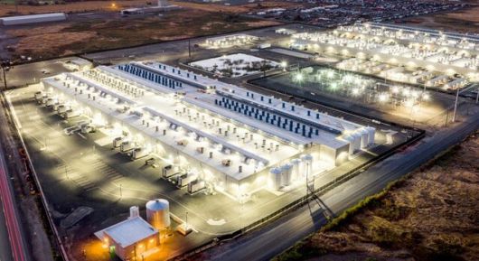 미국 버지니아주에 위치한 아마존 웹 서비스(AWS) 데이터센터 전경. 아마존 누리집 갈무리