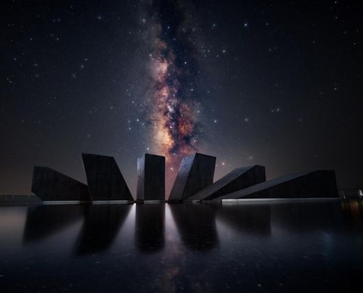 은하로 가는 관문. © Yujie Zhang