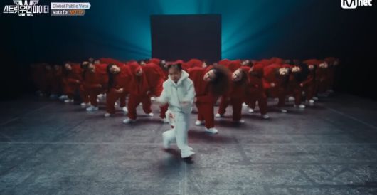 ‘월드 오브 스트릿 우먼 파이터’ 속 미국 크루 ‘모티브’의 메가 크루 미션 영상. 엠넷 공식 유튜브 ‘더 춤’ 영상 갈무리