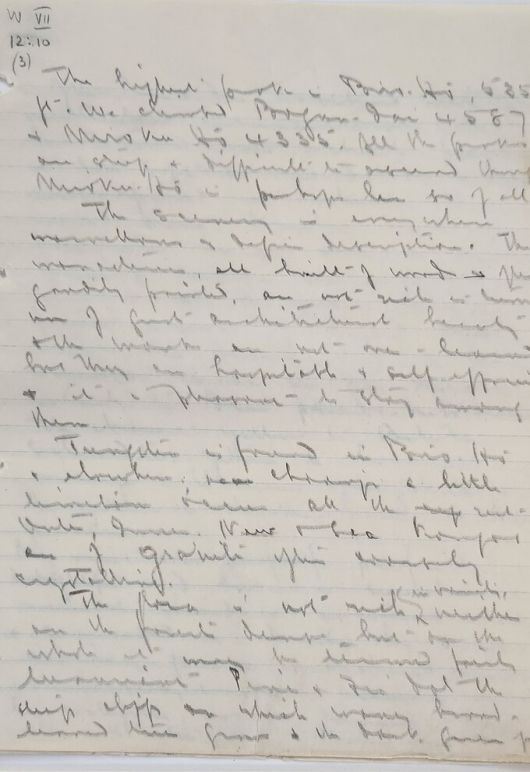 어니스트 헨리 윌슨이 남긴 탐사기록 복사본. 어니스트 헨리 윌슨/국립수목원 제공