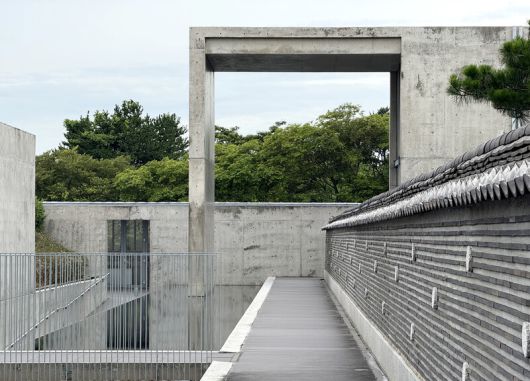 한국인이 가장 사랑하는 일본 건축가 안도 다다오가 설계한 본태박물관. 박미향 기자
