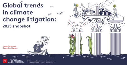 런던정경대 그랜섬 기후변화환경연구소가 올해 펴낸 ‘세계기후소송 동향’ 보고서.