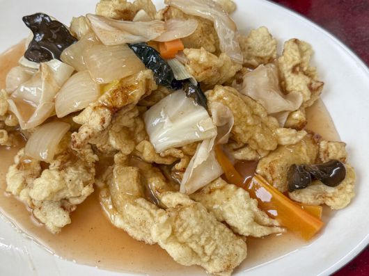 혜빈장의 탕수육이 푸짐하다. 최갑수 제공