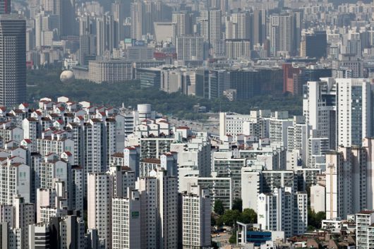 지난 10일 남산에서 본 서울. 연합뉴스