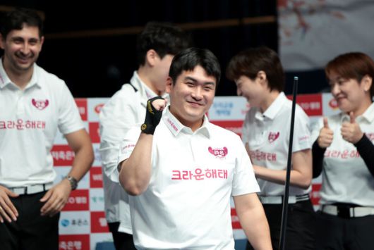 크라운해태의 오태준. PBA 제공