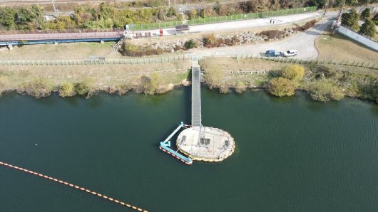 경남 양산시 물급취수장. 부산시상수도사업본부 제공