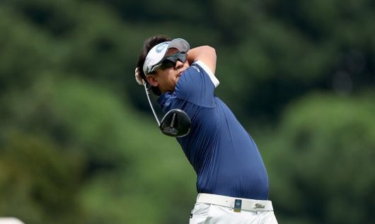 KPGA 투어 통산 13번째 우승을 차지한 박상현. KPGA 제공