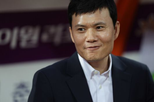 정경호 강원FC 감독. 한국프로축구연맹 제공