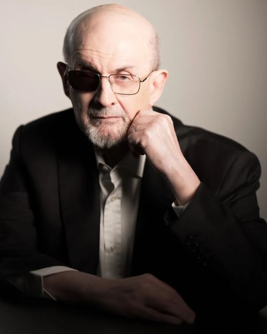 인도 출신의 영국 작가 살만 루슈디(78). 문학동네 제공