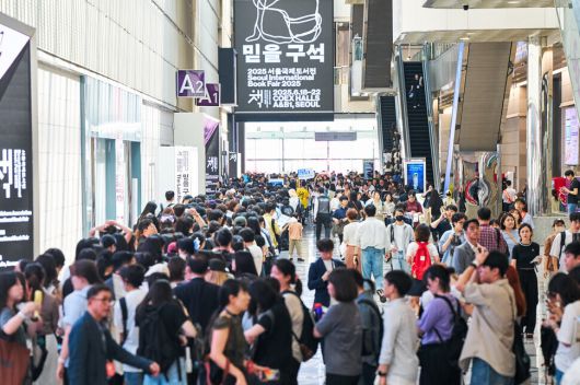 지난 6월18일부터 22일까지 열린 서울국제도서전 행사장의 모습. 대한출판문화협회 제공